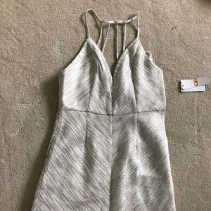 Champagne color cocktail dress!